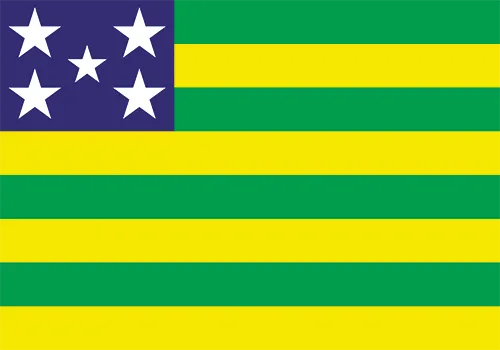 Bandeira do Estado Goiás - GO
