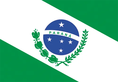 Bandeira do Estado Paraná - PR