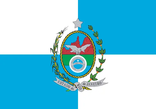 Bandeira do Estado Rio de Janeiro - RJ