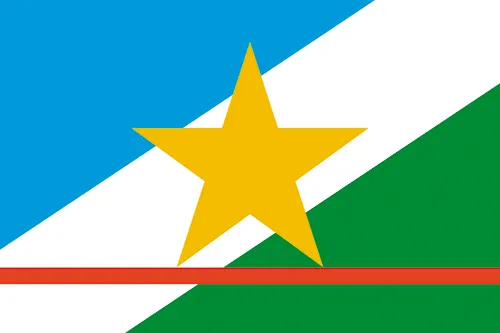 Bandeira do Estado Roraima - RR