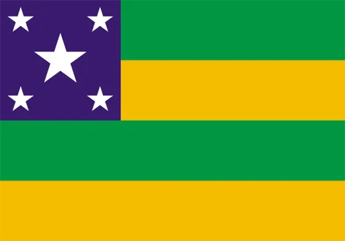Bandeira do Estado Sergipe - SE